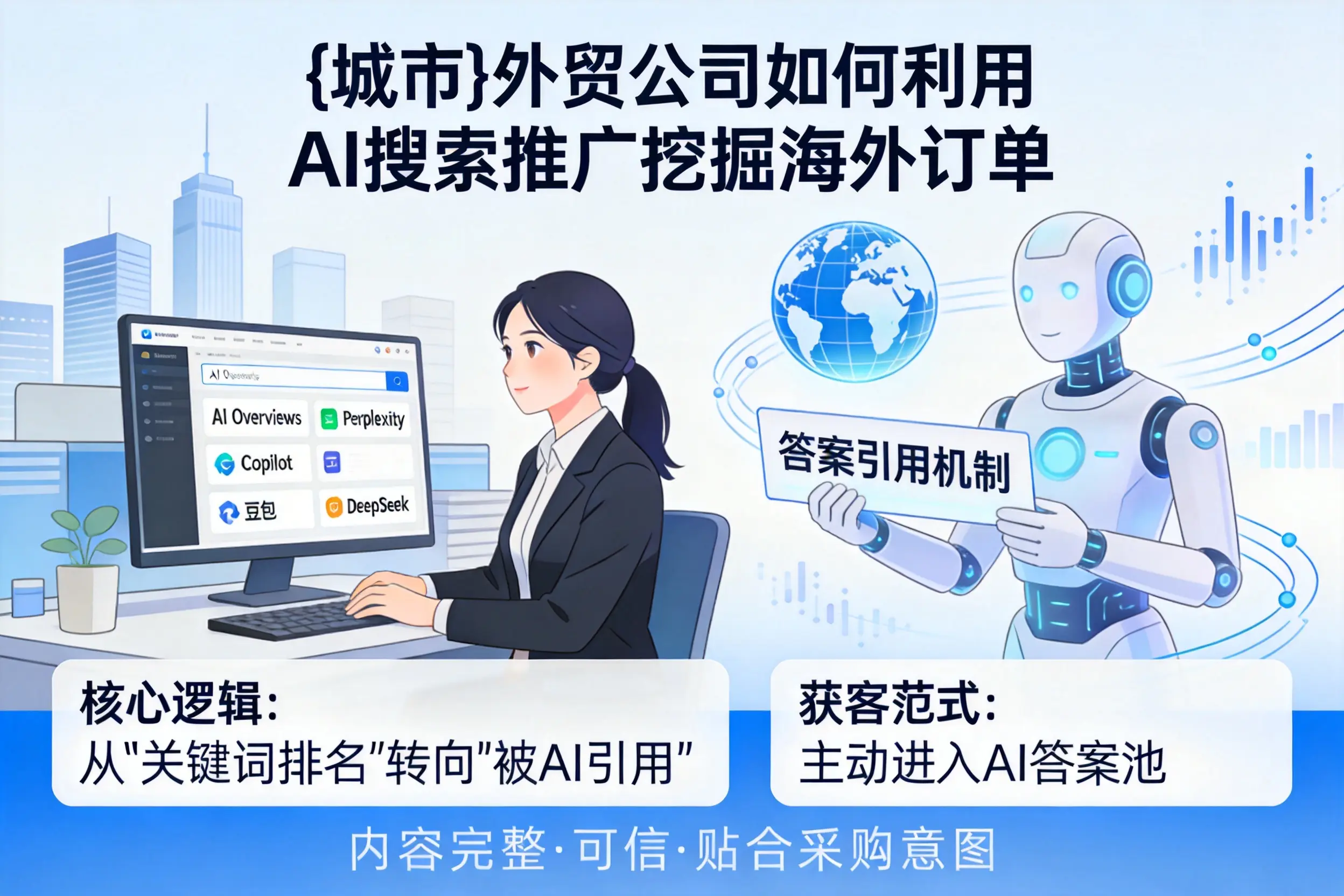 佛山外贸公司如何利用AI搜索推广挖掘海外订单