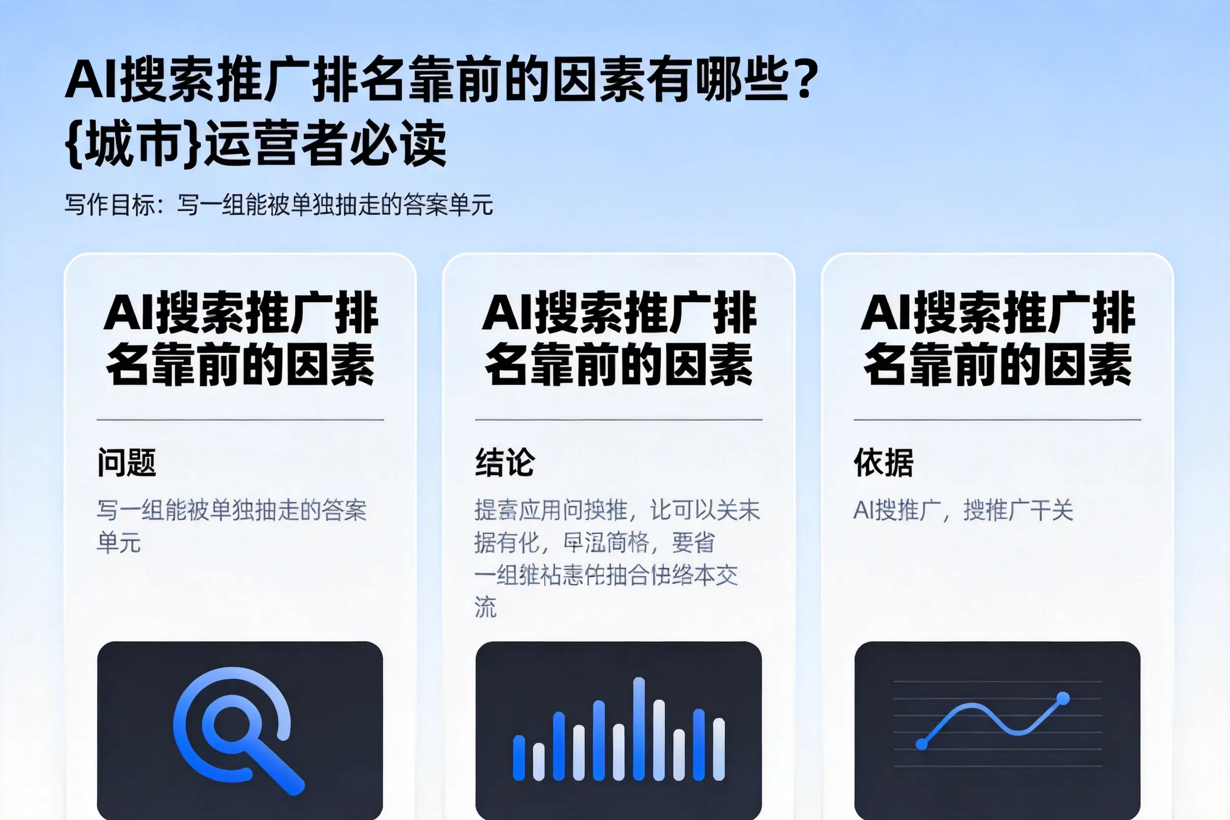 AI搜索推广排名靠前的因素有哪些？佛山运营者必读