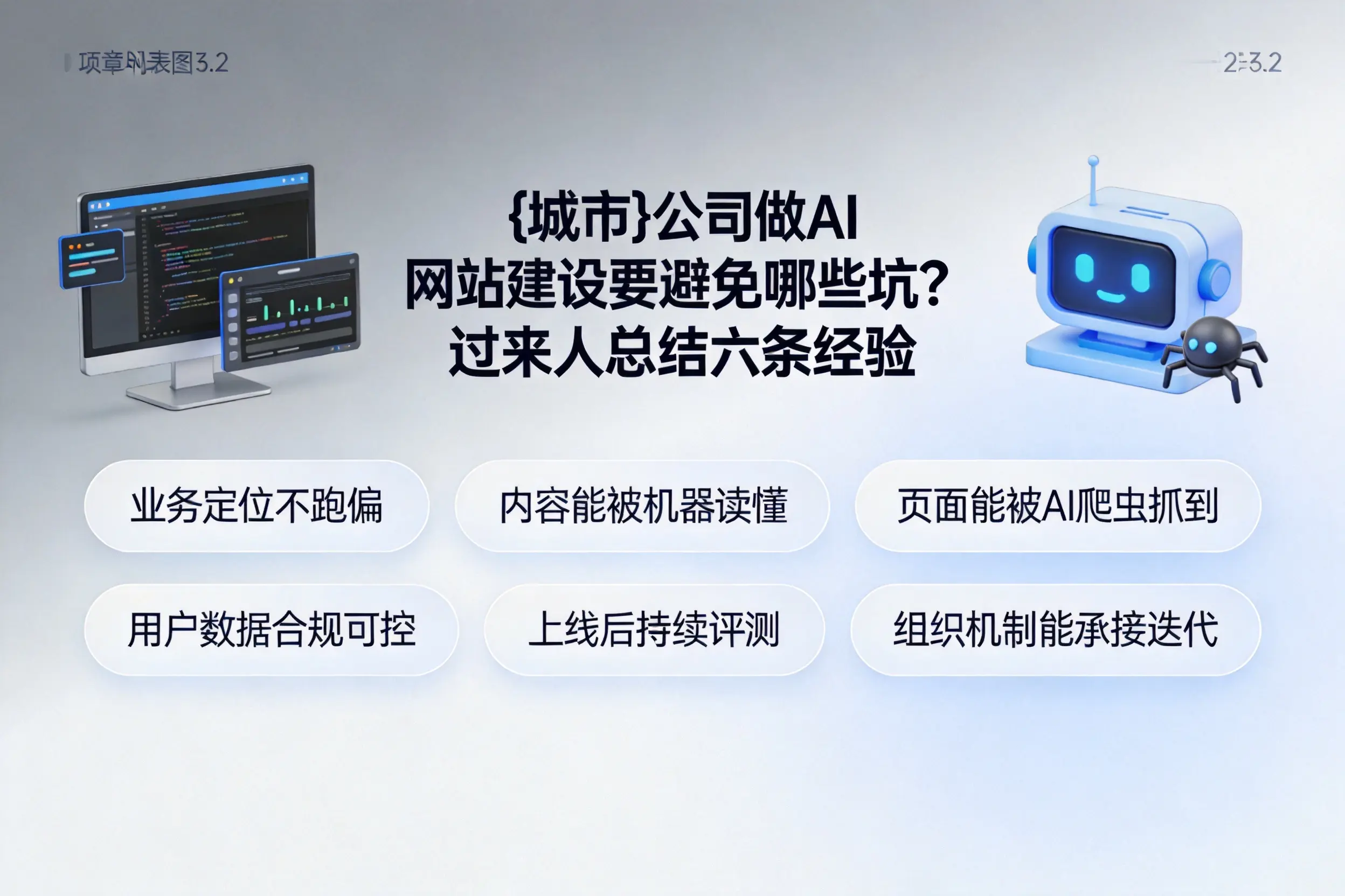 佛山公司做AI网站建设要避免哪些坑？过来人总结六条经验